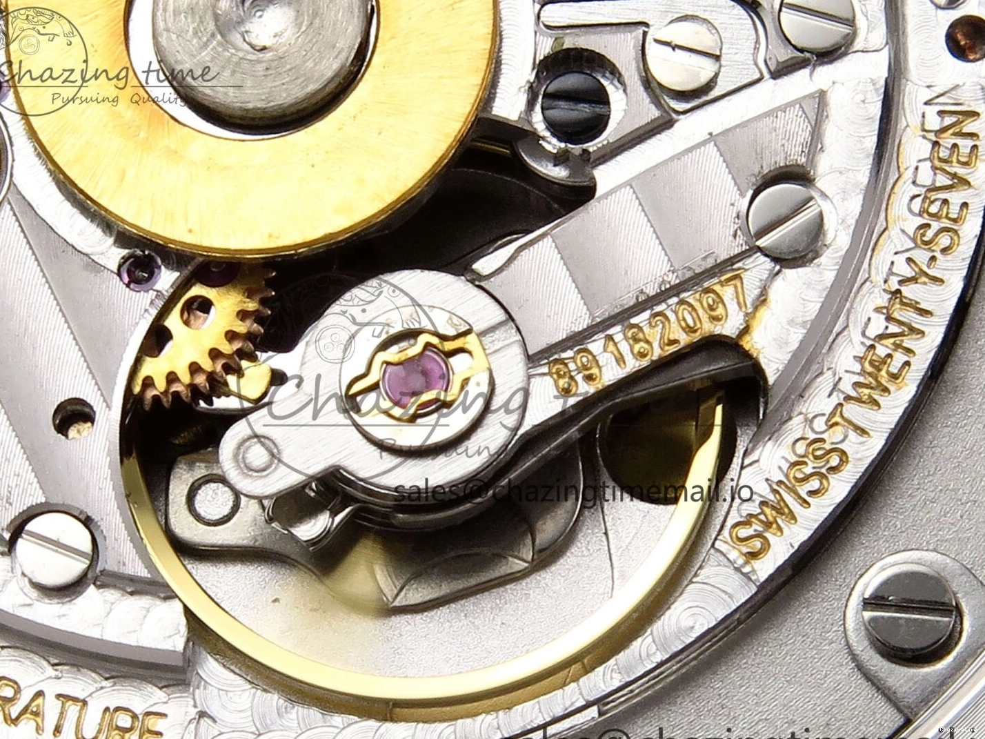 0409 HighQuality Seamaster Diver 300M OMF 1:1 Best Edition Blue Red Ceramic White Dial on SS Bracelet A 7705